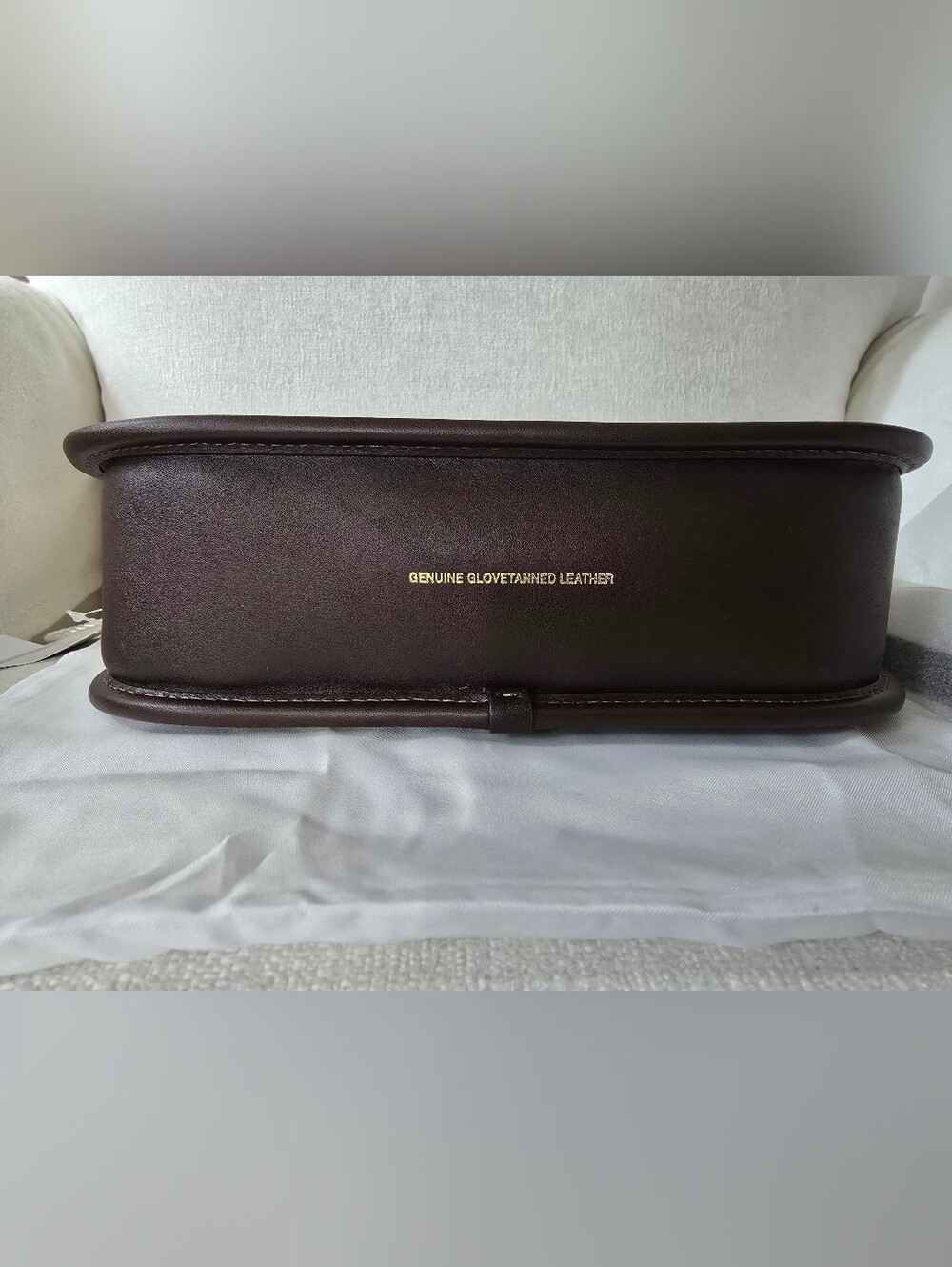 NWT Coach Swinger Small Shoulder Bag in Maple/Dark Brown with Gold Hardware - Picture 4 of 6